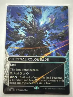 Celestial Colonnade 0007 (Borderless) MTG Edge of Eternities: Stellar Sights REG - Image 1