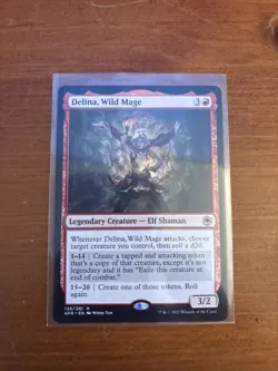 MTG Delina, Wild Mage Adventures in the Forgotten Realms - NM - Image 1