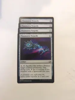 (4) Thaumaton Torpedo *PLAYSET* Edge of Eternities Regular NM MTG - Image 1