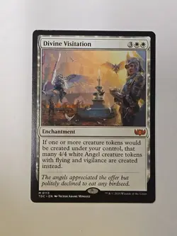 Tarkir Dragonstorm TDC Magic MTG Divine Visitation #113 NM Condition - Image 4