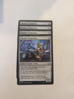 (4) Chrome Companion *PLAYSET* Edge of Eternities Regular NM MTG - Image 1