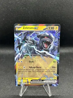 Pokemon TCG Zekrom ex 034/086 Black Bolt & White Flare Double Rare Holo - Image 2