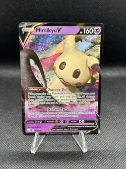 Pokemon TCG - Mimikyu V 062/163 Swsh05: Battle Styles Ultra Rare NM - Image 1