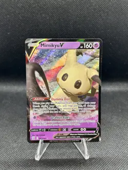 Pokemon TCG - Mimikyu V 062/163 Swsh05: Battle Styles Ultra Rare NM - Image 2
