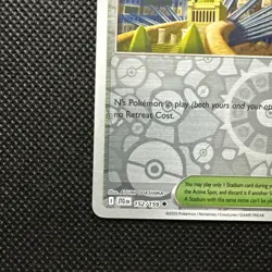 N's Castle 152/159SV09 Reverse Holo Near Mint Pokemon Crown Zenith - Image 5