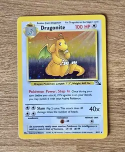 Pokemon TCG - WOTC Fossil Set Complete - 62/62 Vintage Collection 1999 - NM/LP - Image 4