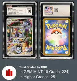 2023 Pokemon Japanese Scarlet & Violet 151 AR Machoke #177 CGC 10 GEM MINT - Image 1