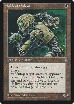 Soldevi Golem Ice Age HP MTG - Image 1