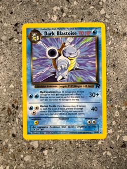 Pokemon TCG Cards Dark Blastoise 20/82 Team Rocket Rare EXC-NM - Image 1