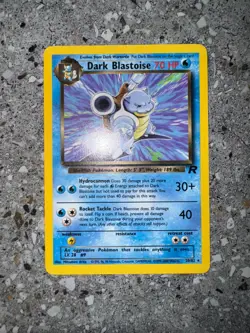 Pokemon TCG Cards Dark Blastoise 20/82 Team Rocket Rare EXC-NM - Image 3