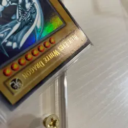 2002 YuGiOh SDK-001 1st Edition Blue-Eyes White Dragon Holo Ultra Rare English - Image 5