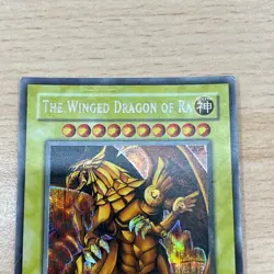 2003 YuGiOh English Slifer GBI-001 Obelisk GBI-002 Ra GBI-003 Secret Rare Promo - Image 2