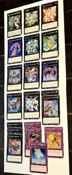 Yugioh 20x Lot of (Platinum Secret Rare) Quarter Century Stampede 1st Edition - Image 2