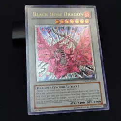 Black Rose Dragon CSOC-EN039 Ultimate Rare YuGiOh Card English Holo - Image 1