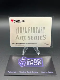 Edgar, Master Machinist (Art Series) #27/53 Final Fantasy MTG Near Mint - Image 2