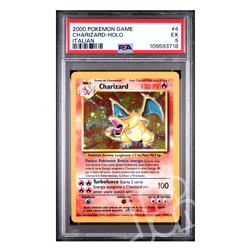 Pokemon Card Charizard Base Set 4/102 Holo Italian - PSA 5 EX - Image 1