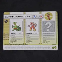 Sceptile Blaziken 08-P004 e+ Battle Card Pokemon Ruby Sapphire Japanese - Image 1