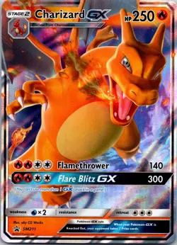Charizard GX SM211 Promo NM Pokemon Card TCG - Image 1
