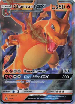 Charizard GX SM211 Promo NM Pokemon Card TCG - Image 1