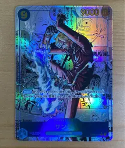 SANJI OP06-119 Manga Alt Art Comic Parallel ONE PIECE CARD THE BEST vol.2 PRB-02 - Image 1
