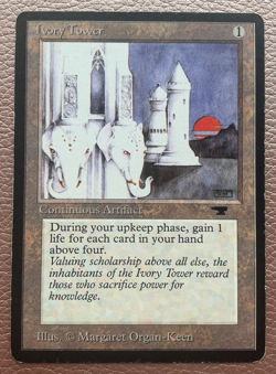 Ivory tower MTG Magic the gathering - Image 1
