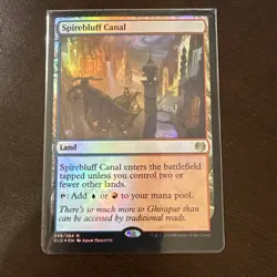MTG: Spirebluff Canal - Foil - Kaladesh MTG Magic the Gathering - KLD - LP - Image 1