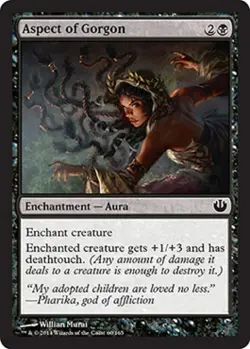 Aspect of Gorgon - Light Play MTG Journey into Nyx - Image 1