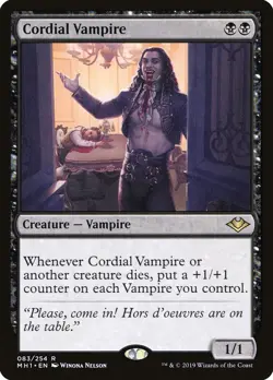 Cordial Vampire ~ Modern Horizons 1 [ Excellent ] [ Magic MTG ] - Image 1