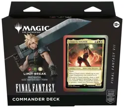 FINAL FANTASY Deluxe Commander Kit Limit Break FF7 VI Cloud MTG Magic Gathering - Image 1