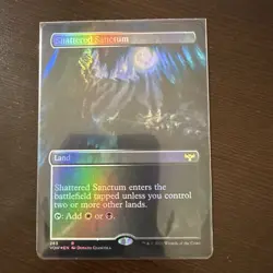 Shattered Sanctum #283 - Foil - Borderless - RARE - MTG Innistrad: Crimson Vow - Image 1