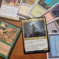 Sliver Hivelord Mythic Rare Tribal Custom Built Commander Deck of 100 MTG Cards - Image 1