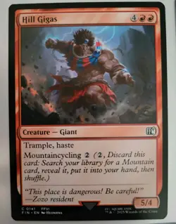 MTG - Final Fantasy: Hill Gigas (0141) - Common - Near Mint - Image 1