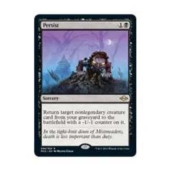 WOTC MtG Modern Horizons 2 Persist (R) (Foil) NM - Image 1