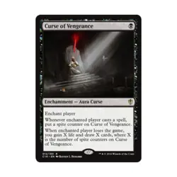 WOTC MTG Commander 2016 Curse of Vengeance (R) NM - Image 1