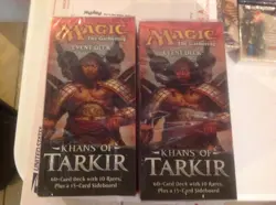 MTG. LOT OF 2 KHANS OF TARKIR EVENT DECK FACTORY NEW SEALD - Image 2