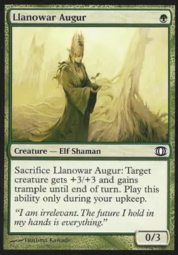 Llanowar Augur - Light Play MTG Futuresight - Image 1