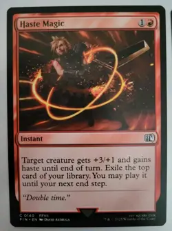 MTG - Final Fantasy: Haste Magic (0140) - Common - Near Mint - Image 1