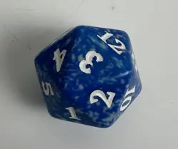 Magic Gathering Theros Beyond Death Blue Spindown D20 Life Counter Die Dice MTG - Image 2