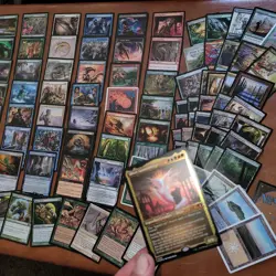 "Thick" Sliver Gravemother Whole COMMANDER Magic Deck of 100 MTG Cards included - Image 1