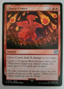 MTG - Final Fantasy: Choco-Comet (0132) - Uncommon - Near Mint - Image 1