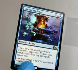 FOIL Disrupting Shoal Ultimate Masters MTG - Condition Shown In Many Pictures - Image 1