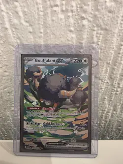 Pokemon TCG White Flare 170/086 - Bouffalant EX - Special Illustration Rare NM - Image 1