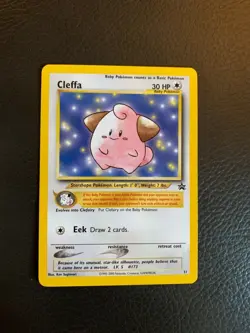 Pokemon CLEFFA #31 - NON-HOLO BLACK STAR PROMO - (NM) - Image 1