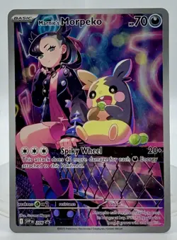 Pokemon TCG - Marnie's Morpeko 206 S&V Black Star Promo, EN, NM!! - Image 1