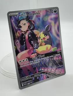 Pokemon TCG - Marnie's Morpeko 206 S&V Black Star Promo, EN, NM!! - Image 2