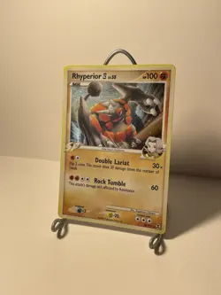 Rhyperior 32/111 Rising Rivals Holo Rare Pokemon TCG EX MP - Image 2