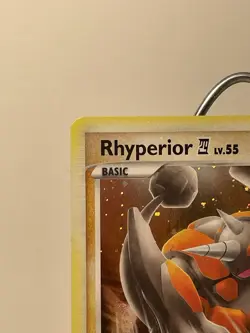Rhyperior 32/111 Rising Rivals Holo Rare Pokemon TCG EX MP - Image 4