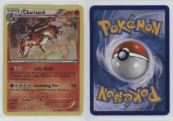 Charizard Holo Pokemon Black & White Legendary Treasures #19 15wt - Image 3
