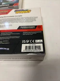 LOT OF 3 Pokemon TCG Scarlet And Violet Surging Sparks Booster Bundle Sealed - Image 3
