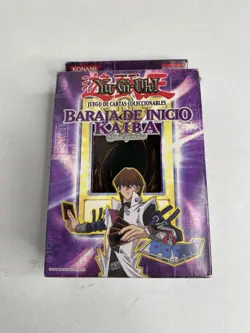 YuGiOh 2004 Kaiba Evolution Starter Deck 1st Edition SPANISH New Open Box - Image 1
